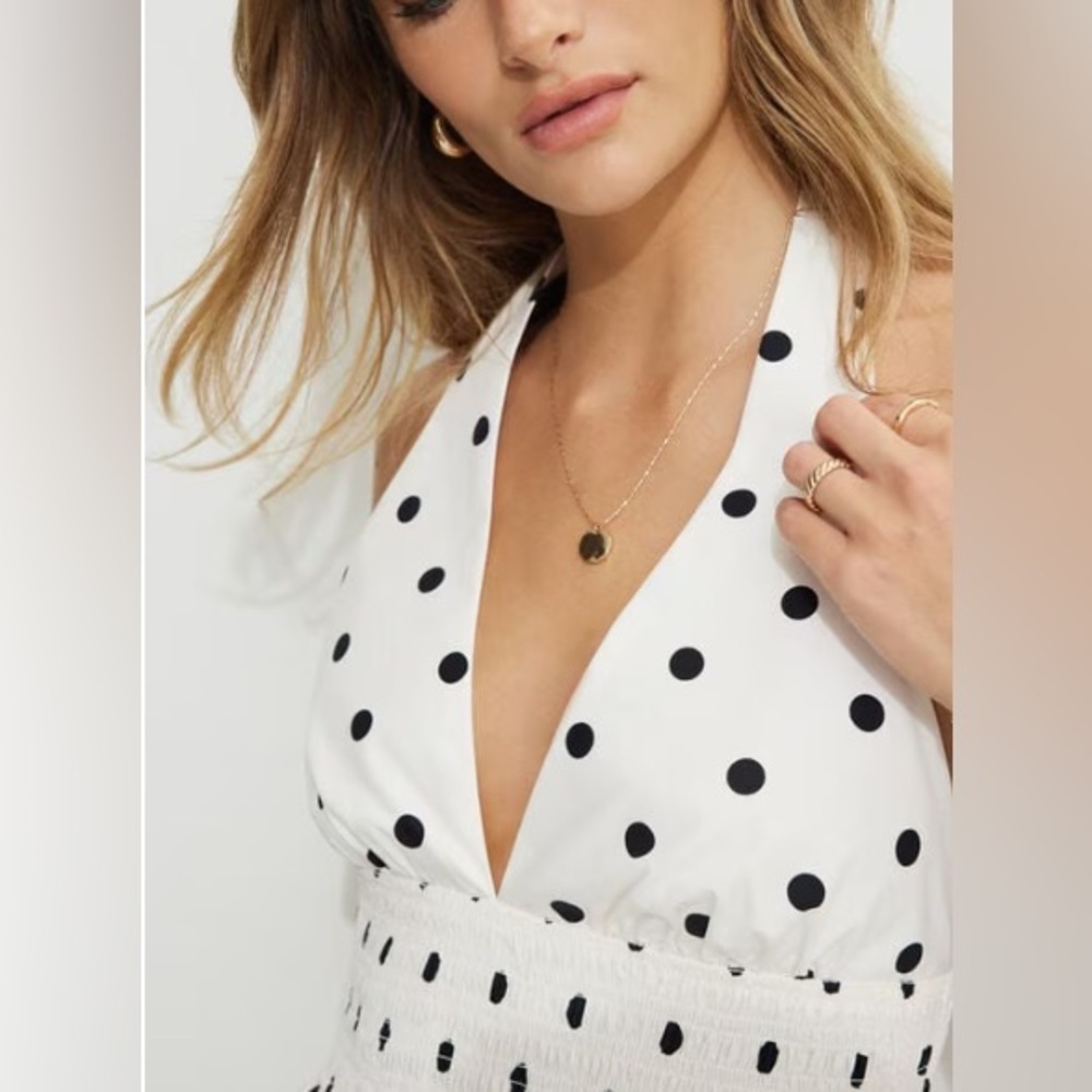 Poplin Halter Top - Dynamite - Picture 4 of 4
